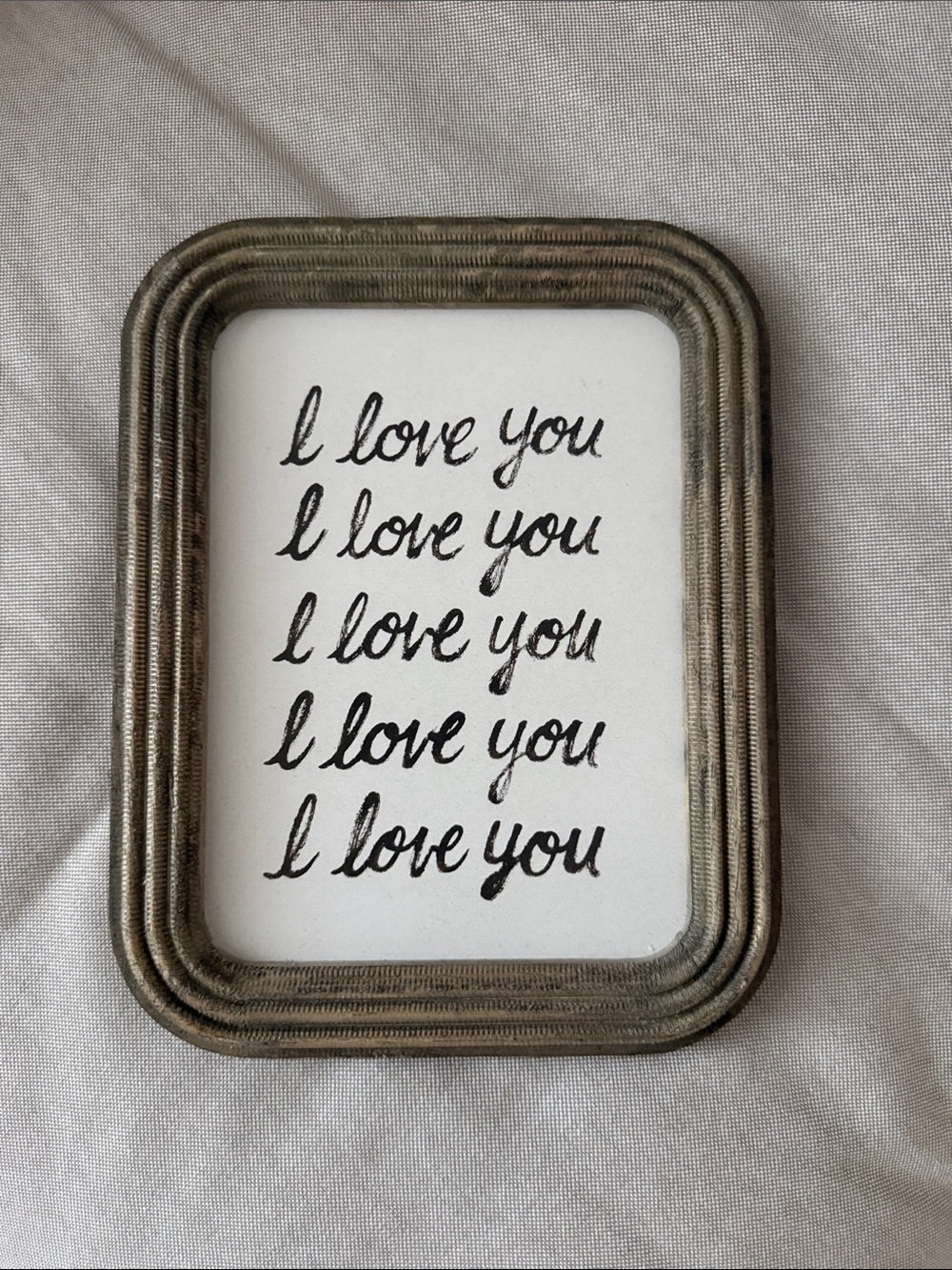 Hobby Lobby I Love You Print new
